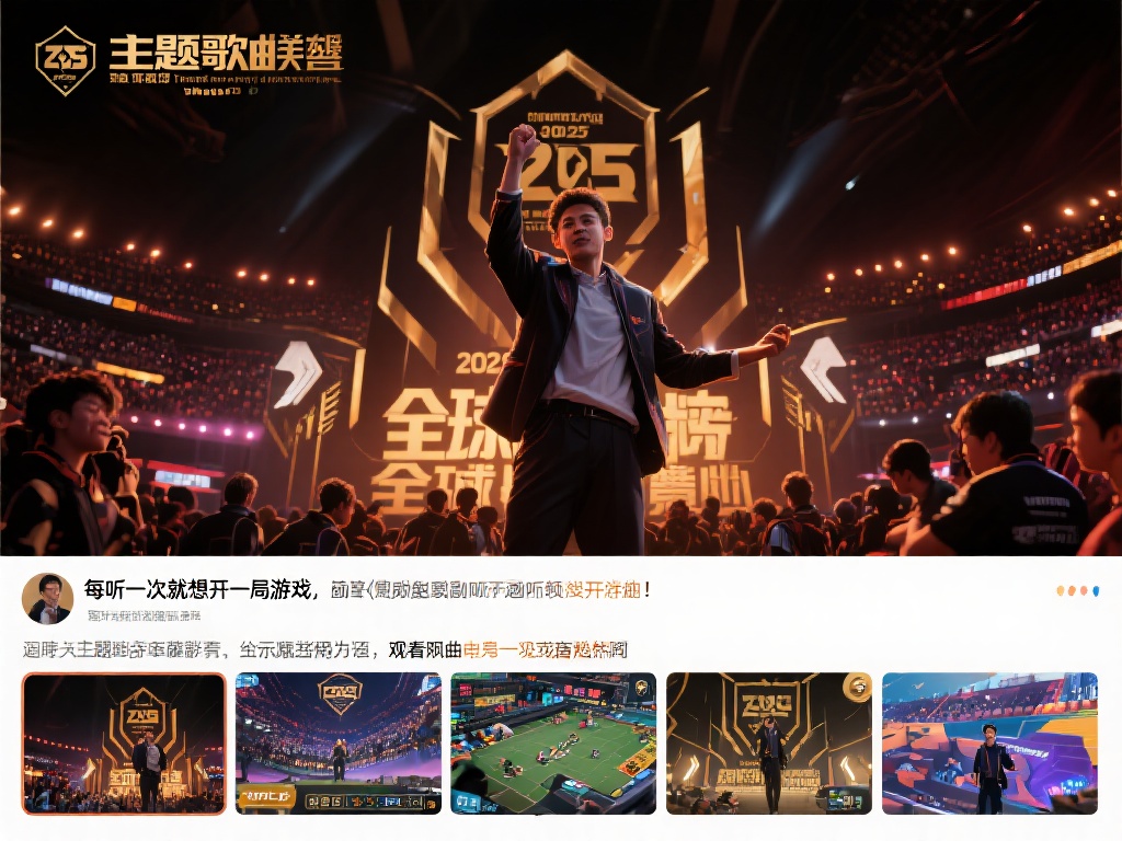 英雄联盟2025全球总决赛主题曲震撼发布，燃爆全场！